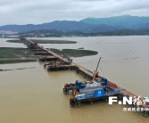 道庆洲大桥转入水上部分施工 计划明年5月桥面合拢