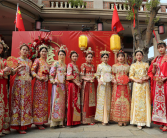 闽南文化“禧”传承—— 中式嫁衣秀在晋江五店市隆重举办