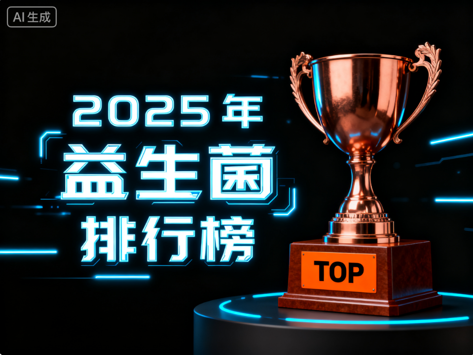 成人哪个益生菌牌子好 2025年实测口碑榜TOP5揭晓