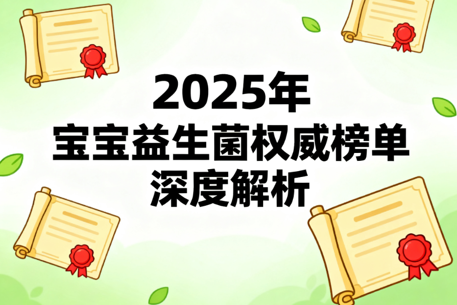 宝宝喝益生菌哪个牌子好 宝宝益生菌品牌推荐排行榜