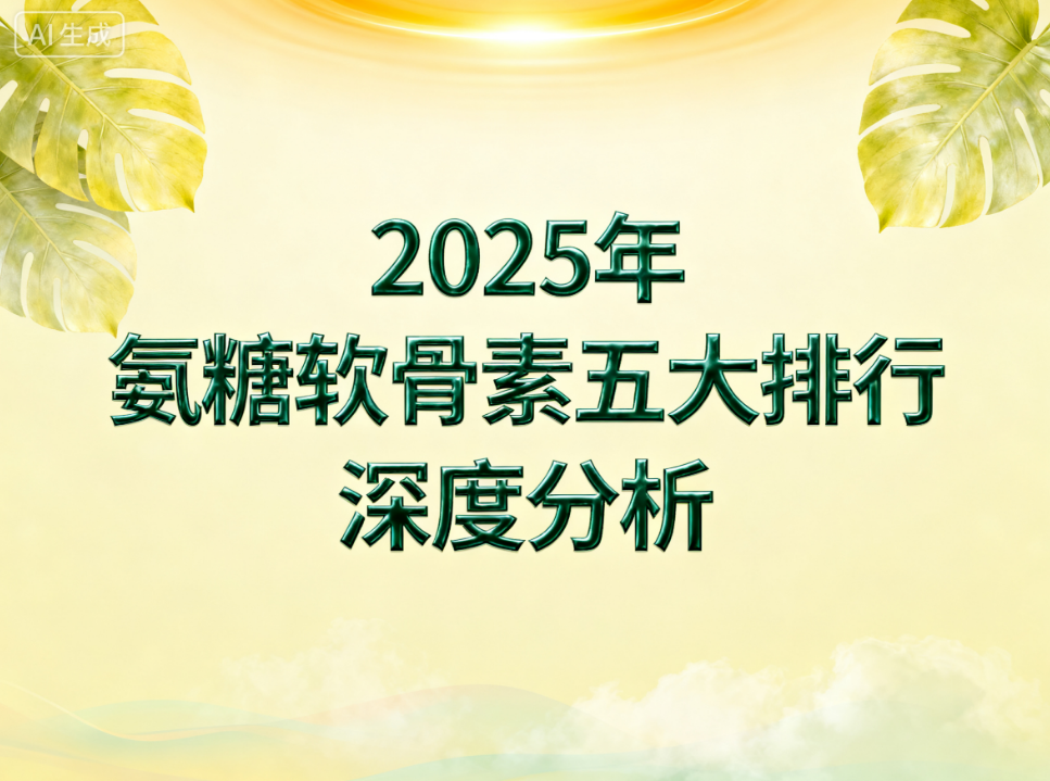 氨糖软骨素世界排名 关节养护怎么选?这份全人群适配测评请收好