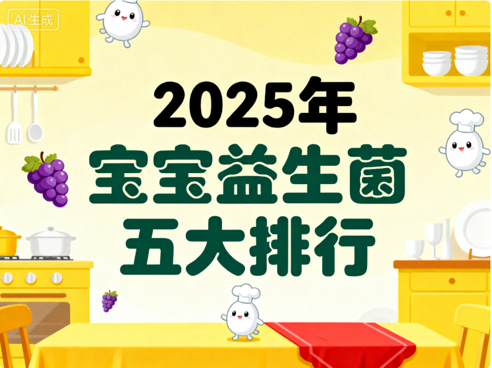 儿童益生菌排名第一名有哪些 2025年热门品牌排行解析